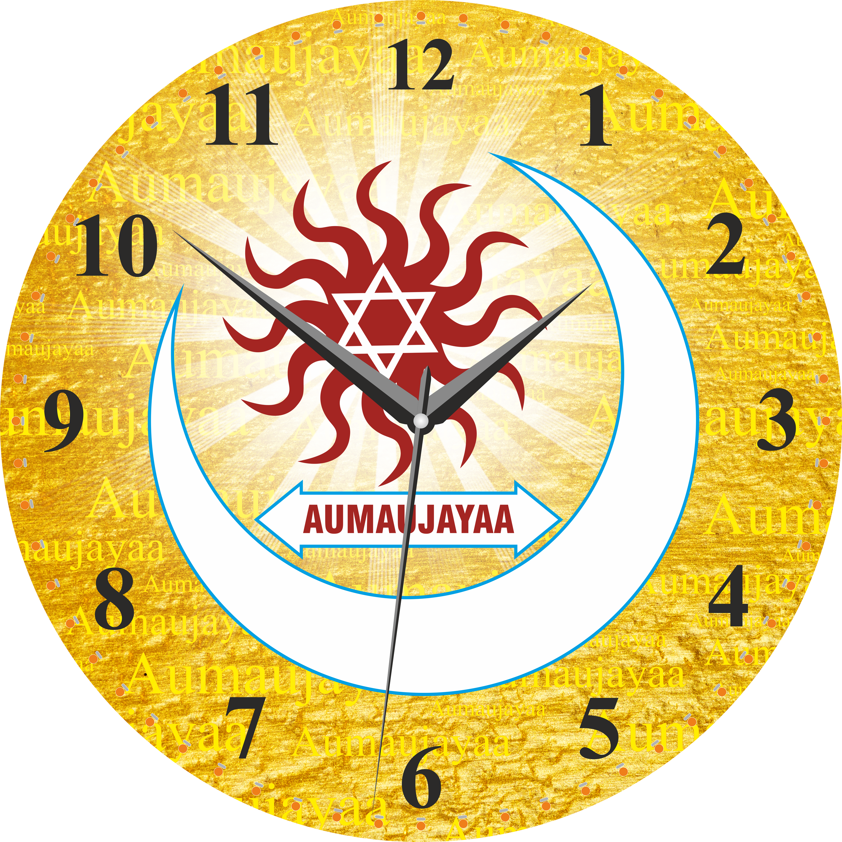 Parachakram Premium Acrylic Wall Clock