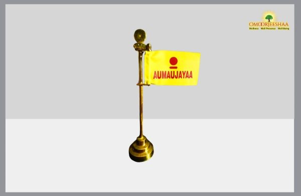 Panchaloha Jayakethanam with Cloth Flag