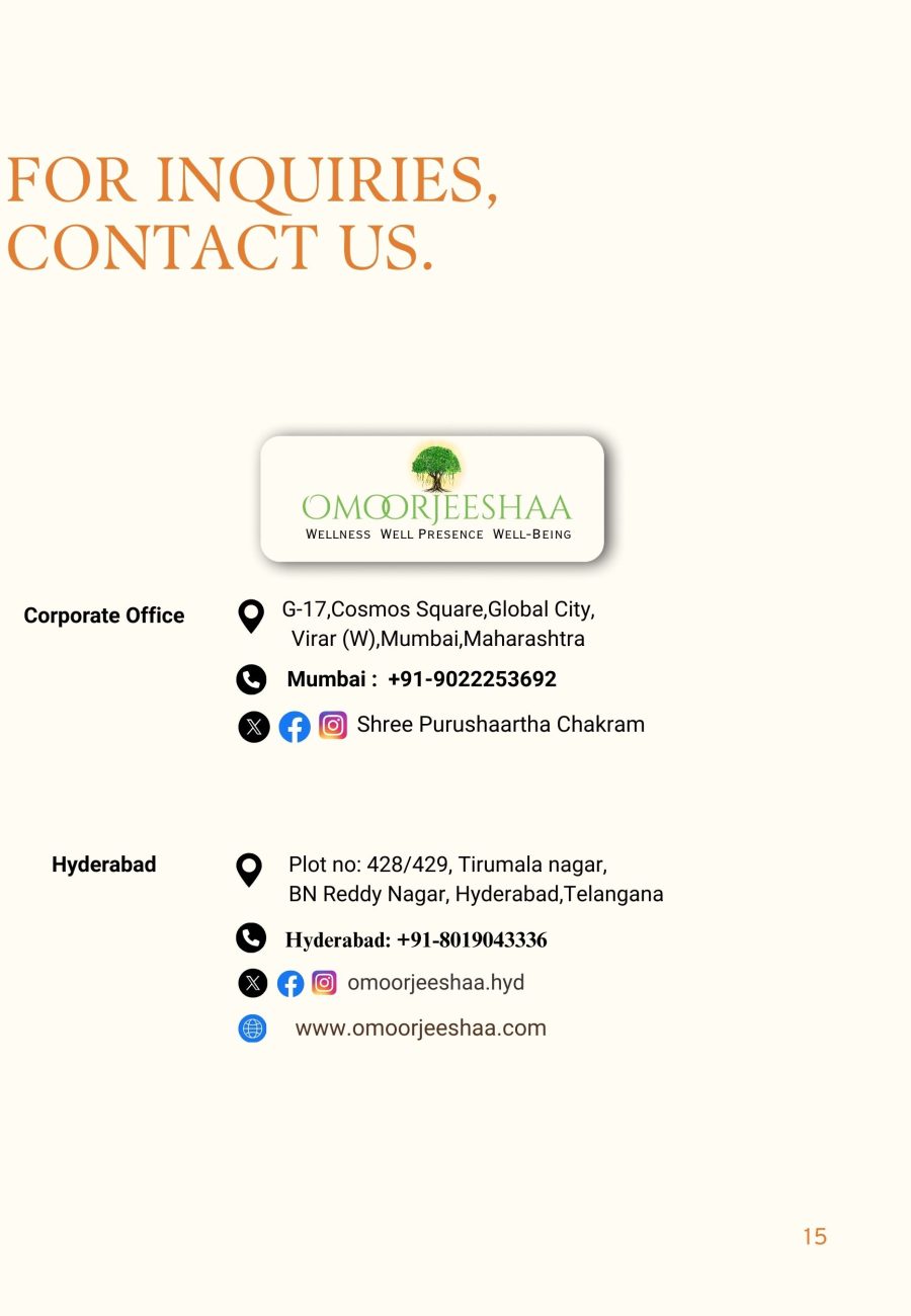 Contact Shree Purushartha Chakram